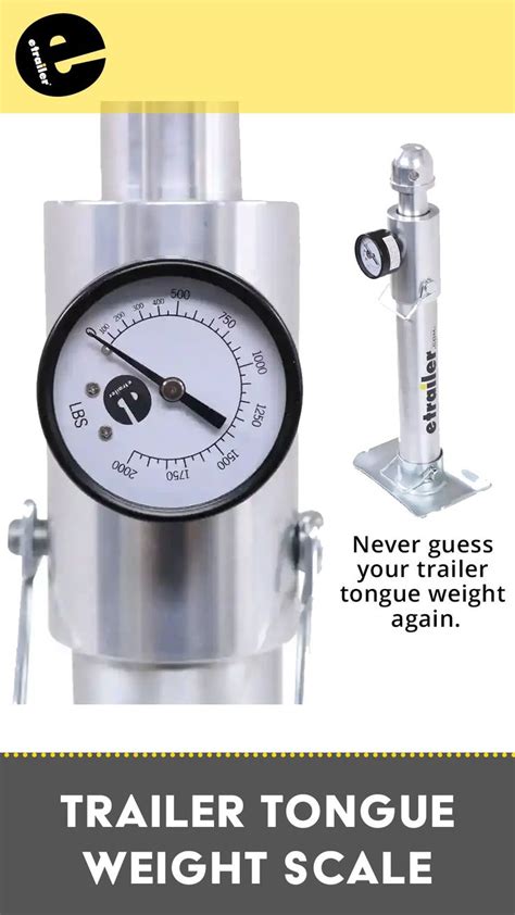 Trailer Tongue Weight Scale | Pinterest