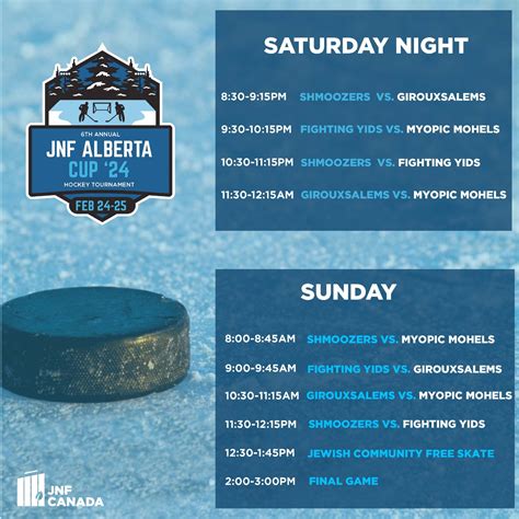 2024 JNF Alberta Cup | Jewish National Fund of Canada