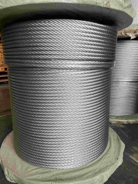 Ungalvanized Steel Wire Rope 6X7 Iws In China For Aircraft China Wire