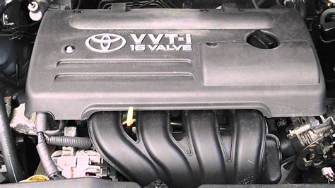 Toyota Corolla 2001 Engine