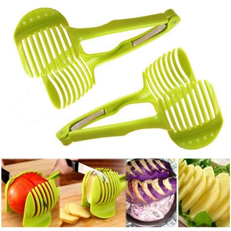 Pcs Best Utensils Tomato Slicer Lemon Cutter Multi Purpose Handheld