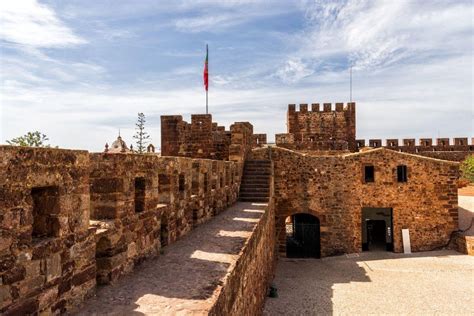 Silves Castle Castelo De Silves In Algarve Prt Trip Canvas