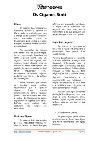 Os Cigano Sinti PDF