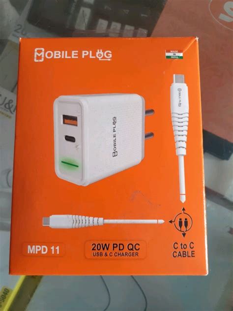 Usb C Charger 20w Dual Port At Best Price In Surat Id 25620371488