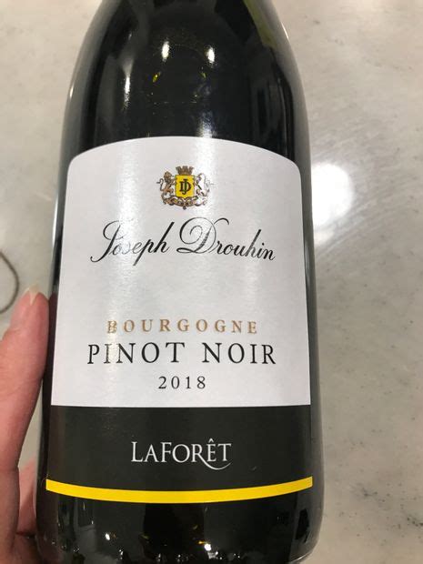 2018 Joseph Drouhin Pinot Noir Bourgogne Laforet France Burgundy