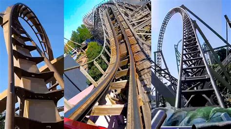 Every BIG Roller Coaster At Liseberg Amusement Park 4K POV YouTube