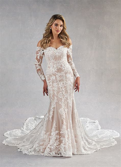 Diamond White Nude Azazie Empiria Wedding Dress Wedding Dresses Azazie