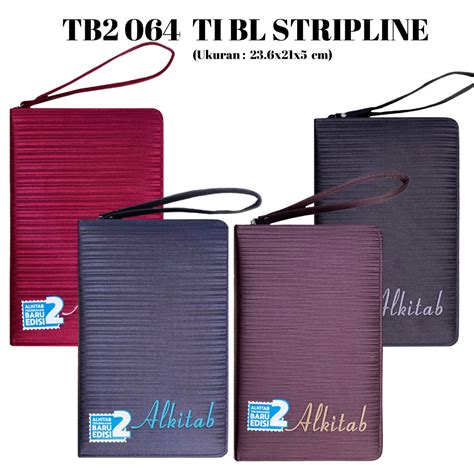 Jual TB2 064 TI BL STRIPLINE ALKITAB BIG LETTER ALKITAB LANSIA TB2