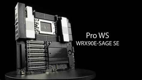 Pro Ws Wrx E Sage Se Asus Youtube