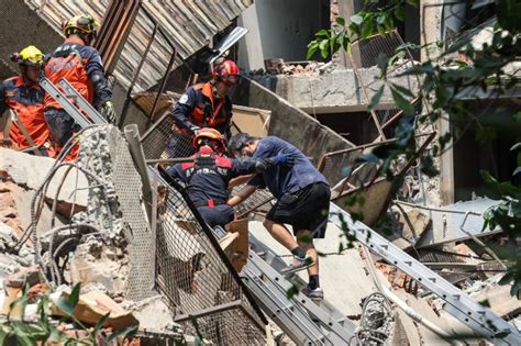 Al Menos Muertos Y Edificios Colapsados Las Im Genes Impactantes Del