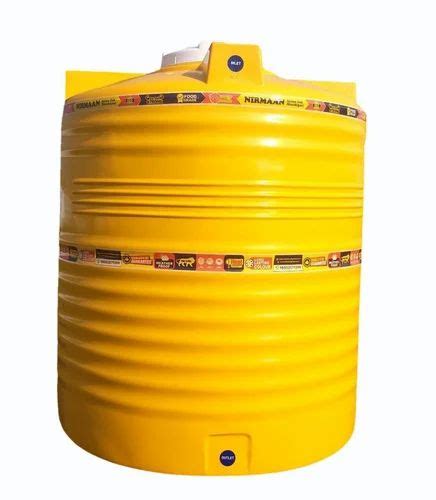 Yellow Plastic Water Tank Ltr At Rs Litre Sirsia Giridih