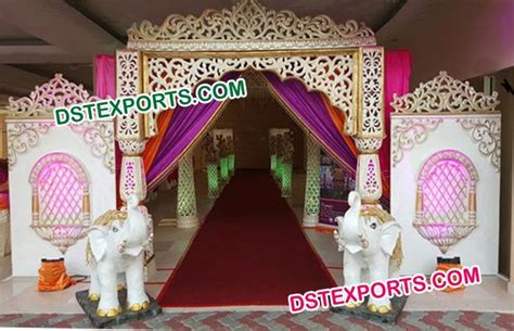 Jodha Akbar Mandap Gate Dstexports Gate Decoration Table