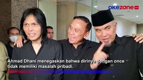 Akur Momen Ahmad Dhani Dan Once Mekel Bertemu Usai Berselisih Soal