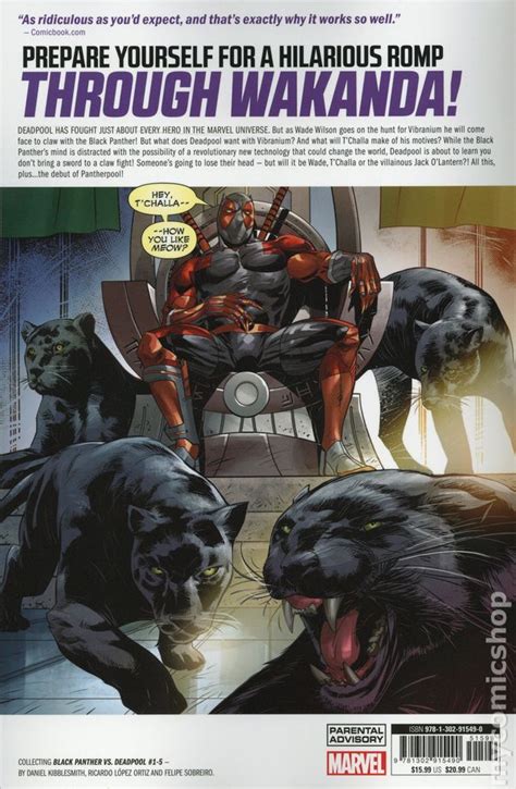 Black Panther Vs Deadpool Tpb 2019 Marvel Comic Books