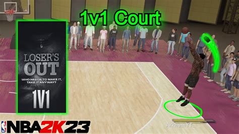 I Took My DEMIGOD BUILD To The 1v1 Court On NBA 2K23 Theatre 1v1