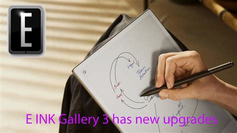 E Ink Gallery 3 Color E Paper Has Massive New Upgrades Youtube