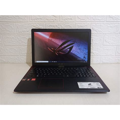 Jual Asus X550ik Ram 16gb Ssd Vga Radeon Rx560 4gb Laptop Gaming Second