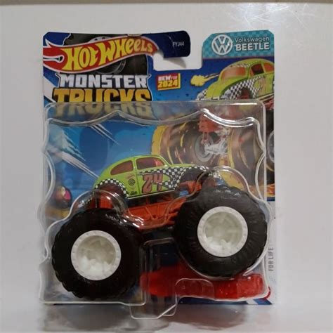Hot Wheels Monster Trucks Volkswagen Beetle Card Crease Shopee Singapore