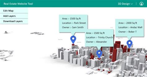 Interactive Real Estate Webapp Development Cost Time Gis Tool