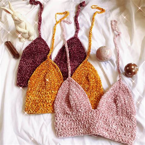Crochet Bikini And Bralette Top Patterns Beautiful Dawn Designs