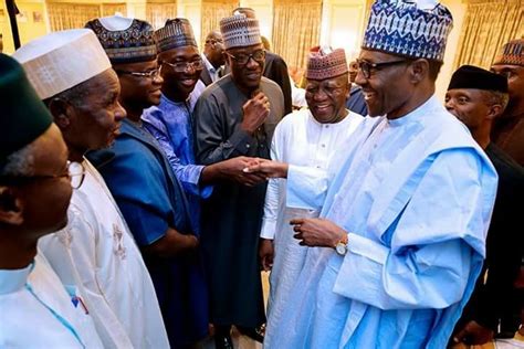 President Buhari In Closed Door Meeting With Apc Governors Photos