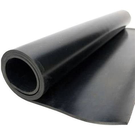 Hypalon Rubber Sheet – Black - Rocket Rubber