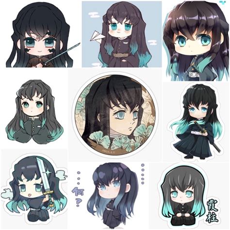 Mua Stickerhình Dán Tokitou Muichirou 30 60 Cáisticker Hà Trụ Kimetsu