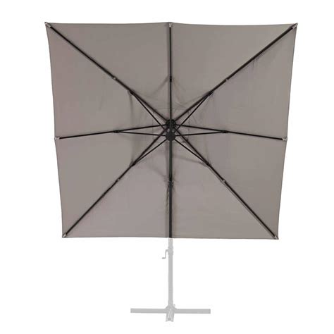 Toile De Rechange Pour Parasol D Port Aura Carr Taupe L X L