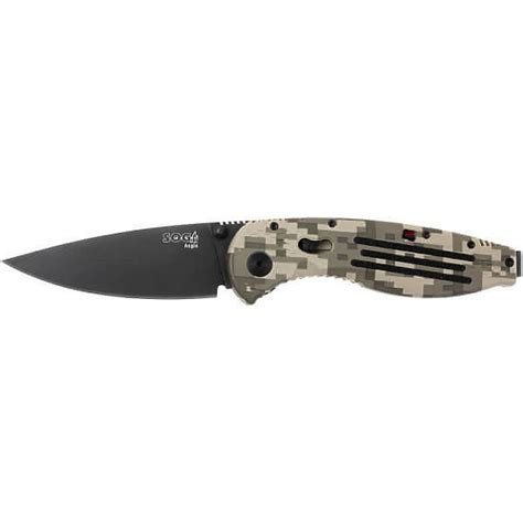 Sog Aegis Digi Camo Assisted Opening Knife Camofire Discount Hunting