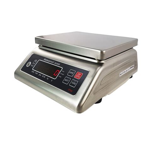 Waterproof Ip Table Scale Stainless Steel Weighing Scale For Food