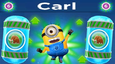 Despicable Me Minion Rush Carl Level Up Costume Gameplay Walkthrough