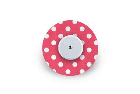 Shop Red Polka Dot Patch Freestyle Libre Today Protect Your Cgm