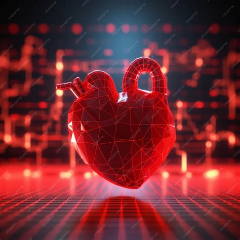 Premium Ai Image World Heart Day Human Heart Beat With World Map