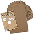 Blatt Vintage Kraftpapier Din A G Braunes Recycling Papier