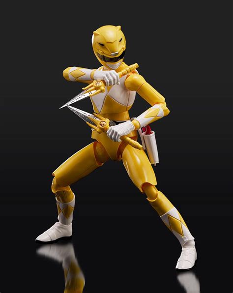 Flame Toys Power Rangers Figurine Furai Model Plastic Model Kit Yellow