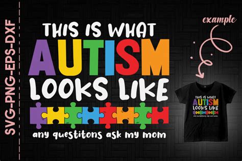 This Is What Autism Looks Like By Utenbaw Thehungryjpeg