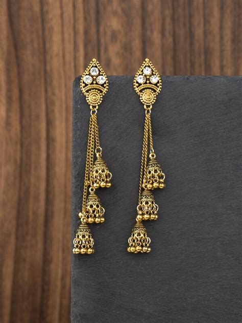 Jhumka Drop Earrings Shein Uk