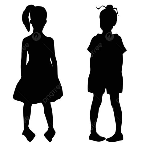 Fashion Kids Child Outline Kid Vector Child Outline Kid Png And