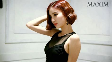 Tahiti Video Photos από το Maxim Korea Φεβρουαρίου 2015 I Say