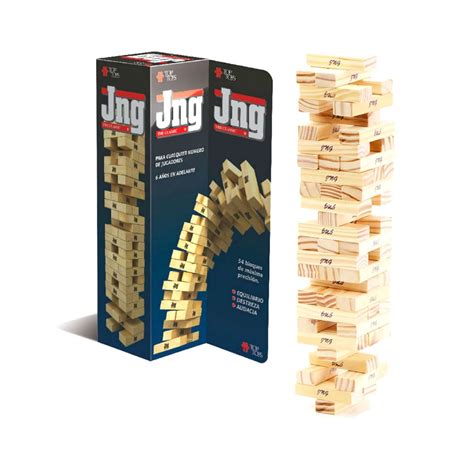 Juego De Mesa Top Toys Jenga Jng The Classic