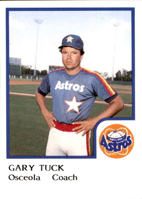 1986 Osceola Astros ProCards #26 Gary Tuck Amsterdam New York NY ...