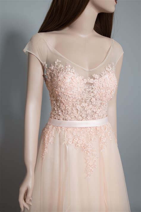 Blush Pink Tulle Gown Joie Dream Dresses By P M N 4 Tulle Gown