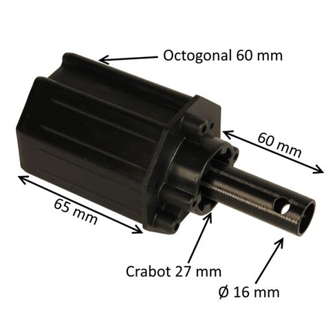 Embout Octogonal Mm Crabot Mm Et Tige Mm Zfa Euromatik