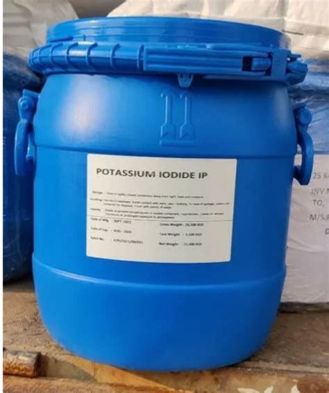 Potassium Iodide Powder 25kg Drum At Rs 2095kg In Ambala Id 2850619048062