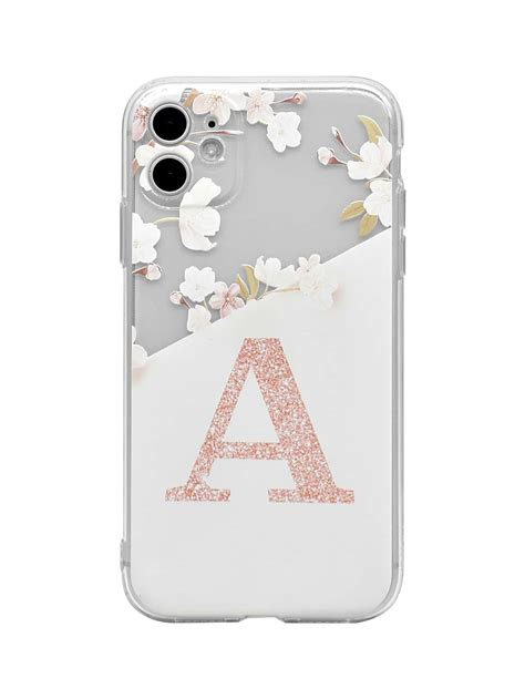 Funda De Iphone Con Estampado De Letra