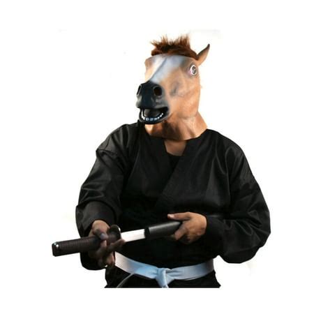 Horse Head Mask Creepy Halloween Costume - Walmart.com