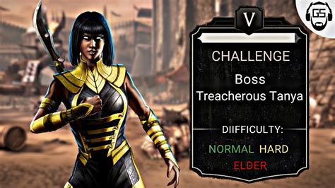 Challenge Boss Treacherous Tanya On All Difficulty Levels MK Mobile