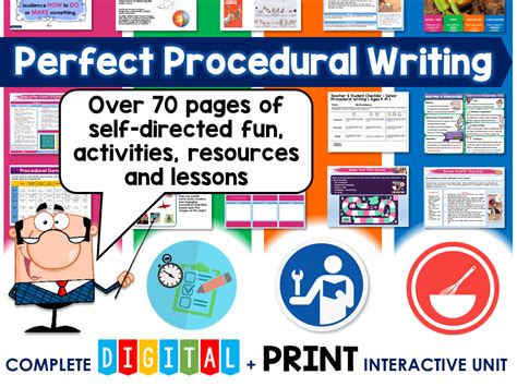 How To Write An Excellent Procedural Text Literacy Ideas Procedural