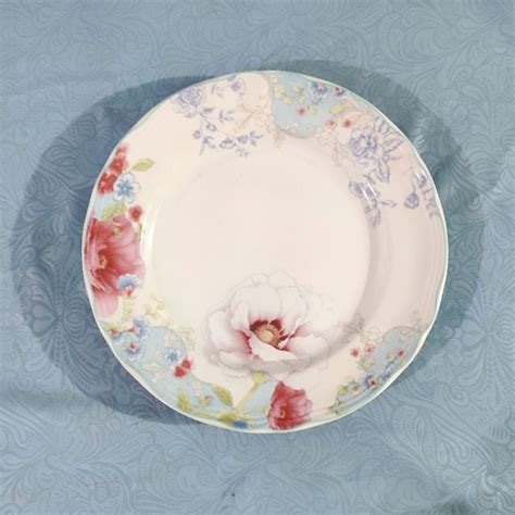 Jual 00621 Piring Makan Keramik Motif Shabby 27 01 Piring Keramik