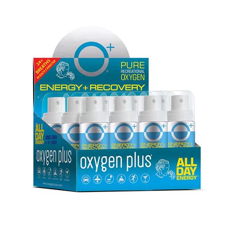 Buy Oxygen Plus O Mini 12 Pack Portable Oxygen Can 995 Pure O2